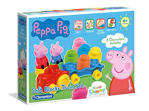 Clementoni - Clemmy- 17249 PlaySet Peppa Pig, juego de construcciones