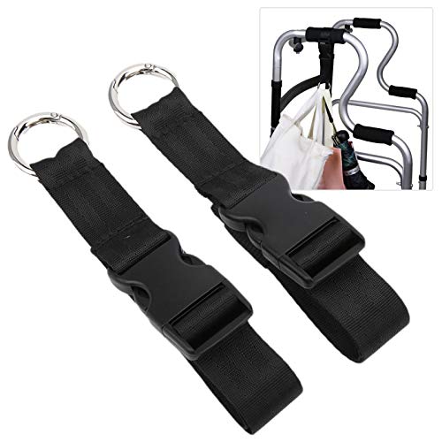 Clips para buggy, ganchos para cochecito, clips para cochecito, gancho para artículos de bebé, ganchos para bolsa de compras y cambiador, para cochecito de bebé, cochecito, silla de ruedas, ganchos de