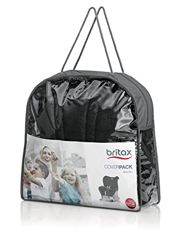 Cubierta del reemplazo Britax Römer para asiento de coche Max-Fix II Negro Trueno, Colección 2014/2015, Negro (negro)