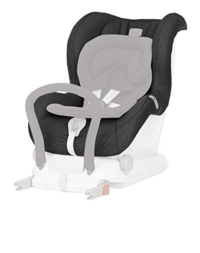 Cubierta del reemplazo Britax Römer para asiento de coche Max-Fix II Negro Trueno, Colección 2014/2015, Negro (negro)