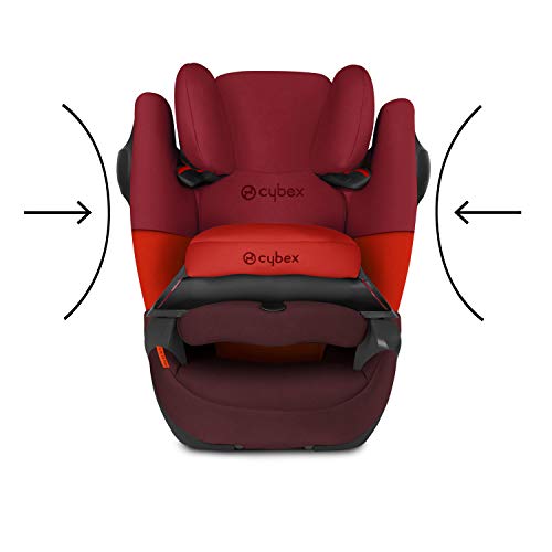 Cybex - Silla de coche grupo 1/2/3 Pallas M-Fix SL, silla de coche 2 en 1 para niños, para coches con y sin ISOFIX, 9-36 kg, desde los 9 meses hasta los 12 años aprox.Blue Moon