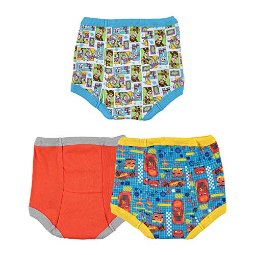 Disney Boys' Cars Toy Story Nemo 3 Pack Training Pant