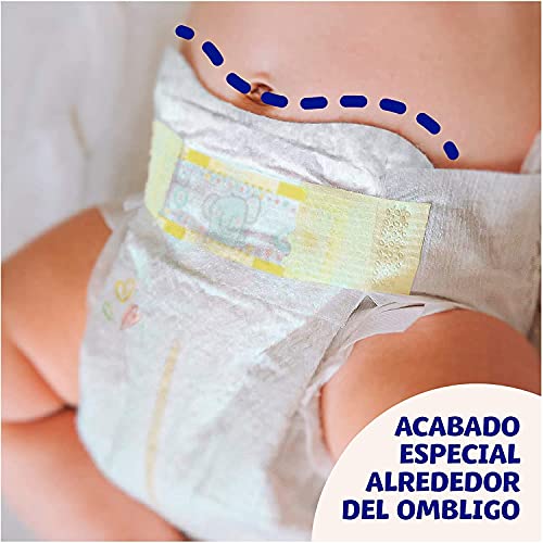 Dodot Pañales Bebé Sensitive Talla 1 (2-5 kg), 276 Pañales + Talla 2 (4-8 kg), 240 Pañales + Toallitas Aqua Pure, 18 Paquetes (18x48), Máxima Protección de la Piel de Dodot