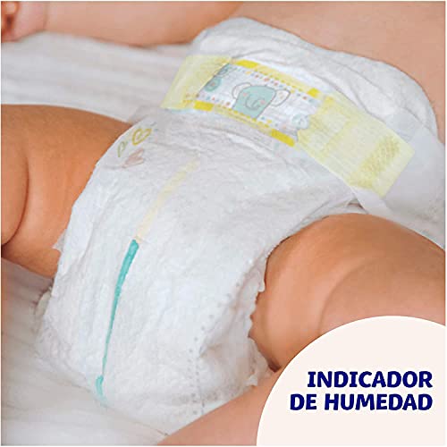 Dodot Pañales Bebé Sensitive Talla 1 (2-5 kg), 276 Pañales + Talla 2 (4-8 kg), 240 Pañales + Toallitas Aqua Pure, 18 Paquetes (18x48), Máxima Protección de la Piel de Dodot