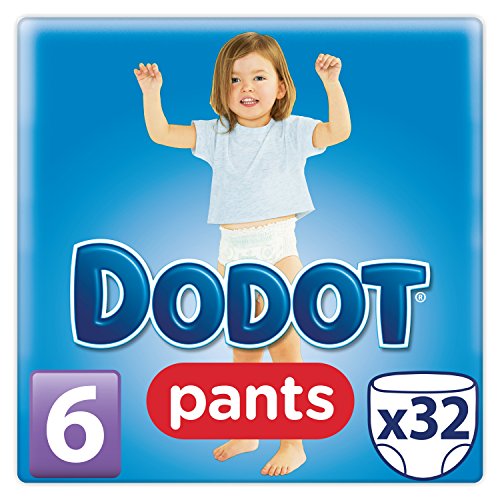 Dodot Pants - Pack 32 pañales, talla 6, 16+kg