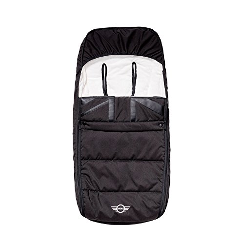 Easywalker - Saco de bebé mini stroller footmuff black jack negro