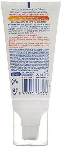 Ecran Denenes - Protector Solar Facial Infantil para Pieles Sensibles y Atópicas con SPF50+ - 50 ml