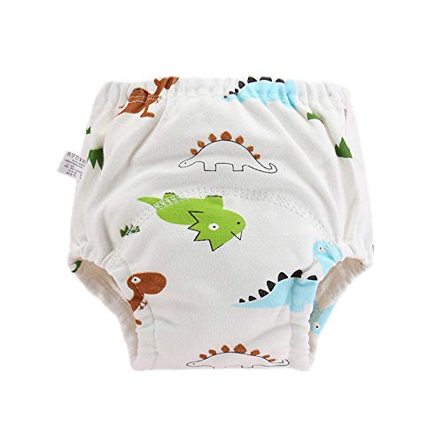 ElecMotive Pack de 6 Pantalones de Entrenamiento para Bebés Niños Niñas Pañuelos Bragas Estampadas de Aprendizaje Reutilizable Ecológicas con Dibujos Animados