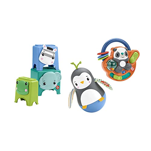 Fisher-Price Manos Kit de Juego con Panda Actividades, Multicolor (Mattel HFJ93)