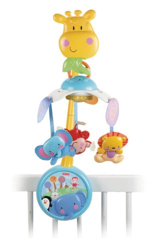 Fisher Price - Móvil jirafa musical (Mattel W9913)