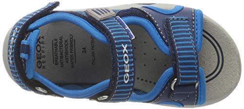 Geox B Sandal Multy Boy B, Sandalias Bebé-Niños, Azul (Navy/Sky C4231), 23 EU