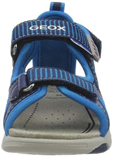 Geox B Sandal Multy Boy B, Sandalias Bebé-Niños, Azul (Navy/Sky C4231), 23 EU