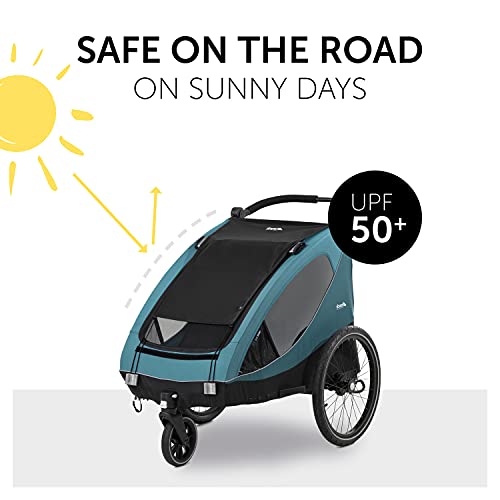 Hauck Bike Trailer Sunshade Black