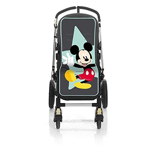 Interbaby Amazon Disney, Colchoneta para silla de paseo Mickey Star, grises