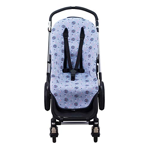 JANABEBE Colchoneta Compatible con Bugaboo Cameleon 3 (Spike)