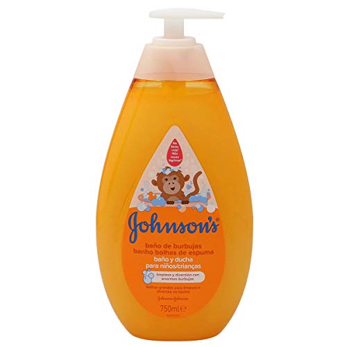 JOHNSON'S gel de baño burbujas para niños dosificador 750 ml