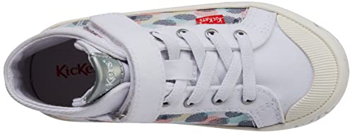 Kickers Godup, Zapatillas Bebé-Niñas, Blanco Lunares Multico, 26 EU