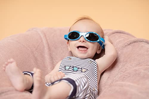 Kiddus Gafas de Sol Baby para Recién Nacido, Bebé, Niño y Niña. De 0 meses a 2 años. Protección Solar UV400. Banda de Neopreno Suave Ajustable. Libres de BPA