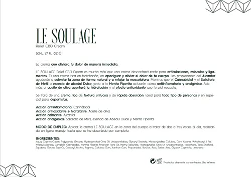 Le Soulage Relief CBD Cream