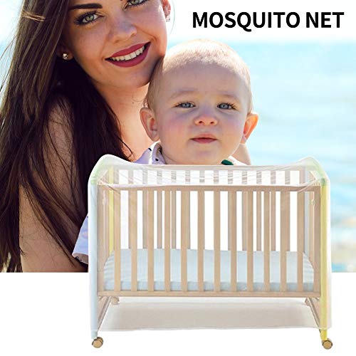 LeftSuper Mosquitera Tela de poliéster antimosquitos luz Transpirable Decorativa Cuna mosquitera bebé mosquitera Cubierta