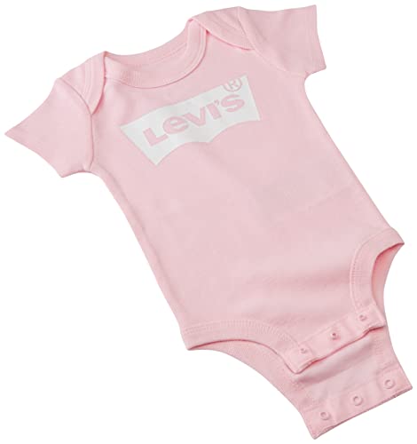 Levi's Kids CLASSIC BATWING INFANT HAT, BODYSUIT, BOOTIE SET 3PC 0019 Canastilla para bebés y niños pequeños Fairy Tale para Bebé-Niñas