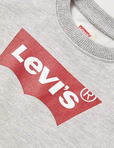 Levi's Kids Lvb Batwing Crew Sudadera Grey Heather para Bebé-Niños