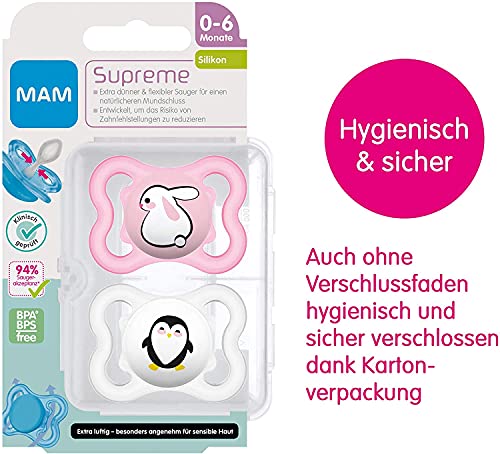 MAM Easy Start Anti-Colic Elements - Juego de 2 biberones (160 ml), botella para bebé con válvula de base contra cólicos, zorro/mapache, 0 meses-Instrucciones en lengua extranjera