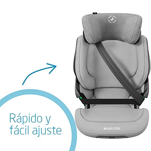 Maxi-Cosi Kore Silla de Coche Grupo 2/3 ISOFIX i-Size, 15 - 36 kg, Protección Lateral Superior, Crece con el Niño desde 4 hasta 12 años, Color Authentic Grey (gris)