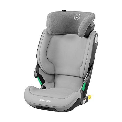 Maxi-Cosi Kore Silla de Coche Grupo 2/3 ISOFIX i-Size, 15 - 36 kg, Protección Lateral Superior, Crece con el Niño desde 4 hasta 12 años, Color Authentic Grey (gris)