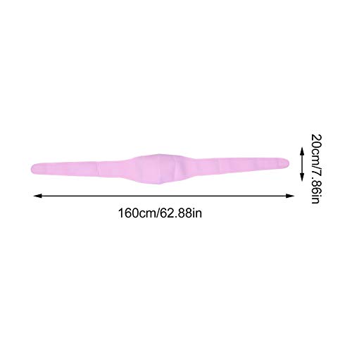 MILISTEN Embarazo Vientre Banda Elástica Cinturón de Maternidad Soporte Lumbar Soporte Prenatal Cuna para Mujeres Embarazadas Pelvic Hip Back Pink 160X20cm