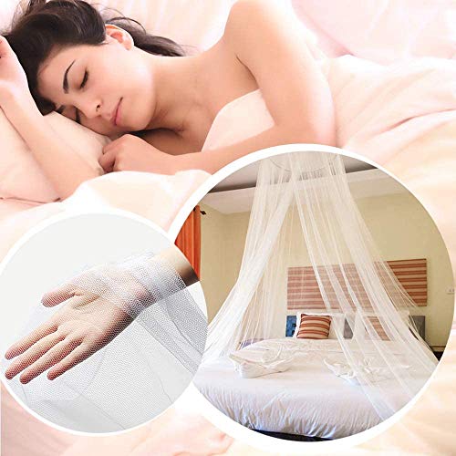 Mosquitera Cama, FANDE Mosquitera Cama Matrimonio, Mosquitera Viaje, Mosquiteras para camas Fácil de Instalación, Dosel para Cama para Cama Individual, Cama Matrimonial, Hamaca y Cuna