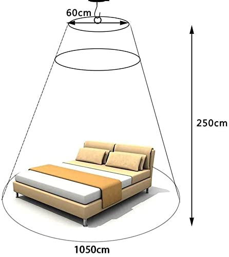 Mosquitera, Cama Princesa, Mosquiteras para Cama Niña,Mosquitero de Dosel, Universal Mosquitera para Cama con Diseño de Cúpula, Utilizar para Decorar la habitación y prevenir Insectos,Rosa