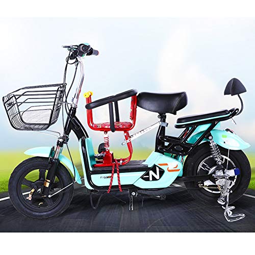 Moto eléctrico del Asiento del niño del Asiento Delantero Niño con la manija Desmontable barandilla de protección y Asiento de Seguridad for bebés Pedal