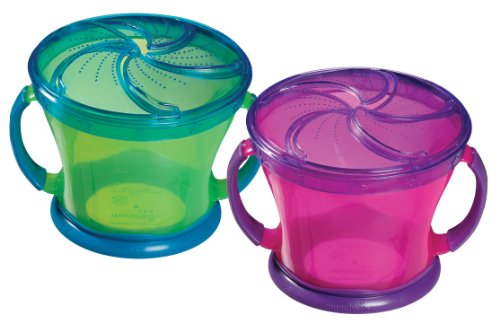 Munchkin Two Snack Catchers, Colors May Vary