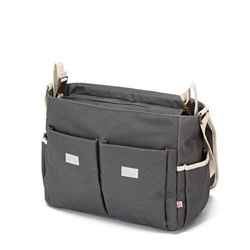 My Bag's Bolso Carro Bebé Bandolera Universal para Silla de Paseo | con tratamiento impermeable (gris)