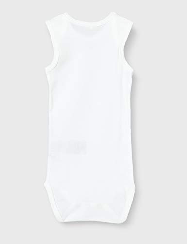 NAME IT Nbnbody 3p Tank Solid Noos Polaina, Blanco (Weiß Bright White), 86 (Pack de 3) para Bebés