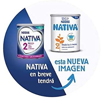 NATIVA Leche De Continuación A Partir De Los 6 Meses X800g, 3 Unidad