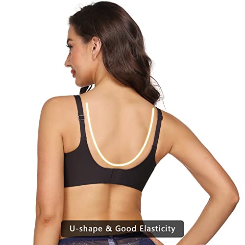 NC Sujetadors Maternidad Mujer Sin Costura Sostén Lactancia Push Up Bralette Premamá Cómodo Dormir