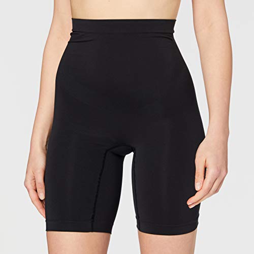 Noppies Kids Seamless shorts long - Ropa interior para mujer, Negro (Black C270), M/L