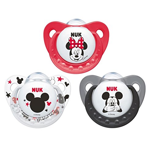 NUK CHUPETE TRENDLINE MICKEY MOUSE SILICONA 0-6 M 1 UD