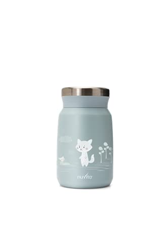 Nuvita 4472 | Termo Comida Bebe | Termo Bebe Sólidos y Líquidos | Termo Papillero | Termo Comida Caliente Bebe | Termo Bebida Caliente y Fría | Termo Niños y Bebés | Termo Papilla, Agua, Leche