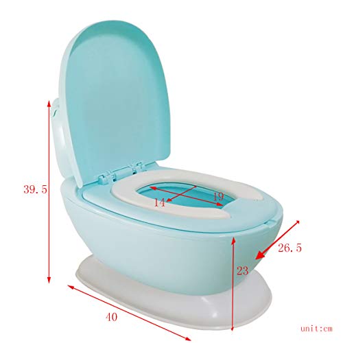 Orinal Infantil WC Portatil Niños: Orinales Bebe Infantiles Inodoro - Asiento Vater Water Urinario Niño Niña - Silla Urinal Bacinilla Infant - Réplica de Retrete Aprendizaje para Bebé con Sonidos Azul