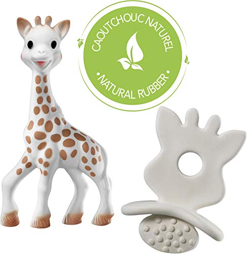 Pack Sophie la Girafe + Chupete 100% hevea natural