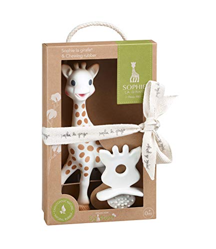 Pack Sophie la Girafe + Chupete 100% hevea natural