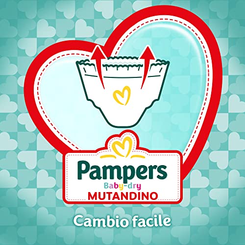 Pampers Baby Dry - Braga infantil, 76 pañales, talla 5 (12-18 kg)