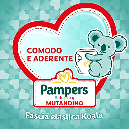 Pampers Baby Dry - Braga infantil, 76 pañales, talla 5 (12-18 kg)