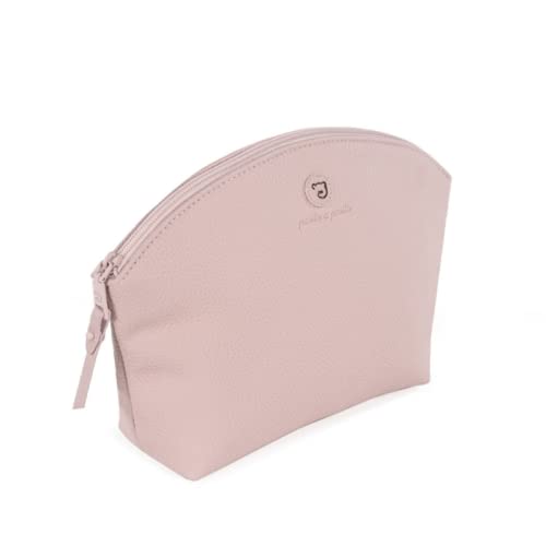 Pasito a pasito. Neceser de Bebé Yummi. Bolso Organizador Pequeño para Accesorios de Aseo e Higiene del Bebé. Práctico y Cómodo de Llevar. Color Rosa.