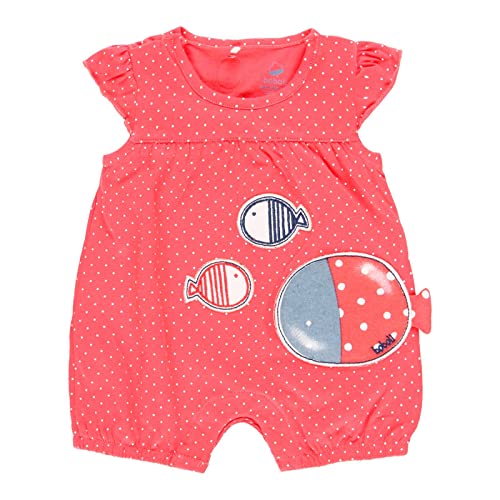 Pelele Bebe Niña - 100% algodón- Organico - Manga Corta - Pelele Verano – Pijama para Dormir- Topitos- Ropa de Regalo - para Bebe de 0 Mes a 18 Meses