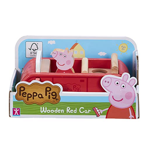 Peppa Pig Coche de Madera