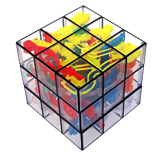 PERPLEXUS - ROMPECABEZAS PERPLEXUS RUBIK - Bola Laberinto 3D Fusión Perplexus y Cubo de Rubik 3x3 con 200 Obstáculos - 6055892 - Juguetes Niños 8 años +